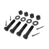 Colony - 9626-16 Parkerized Lower Motor Mount Kit fits '36-'52 WL, '36-'73 G, '30-'36 VL Models - Lower Only