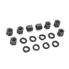 Colony - 9624-16 Parkerized Replica Cylinder Base Nut Kit fits '57-'85 XL, '29-'73 G, '29-'52 WL Models