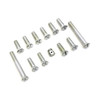Colony - 9613-13 Cadmium Transmission Top Cover Screw Kit fits '37-'48 UL, '41-'55 FL, '36-'40 EL Models