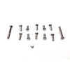 Colony - 9612-13 Chrome Transmission Top Cover Screw Kit fits '37-'48 UL, '41-'55 FL, '36-'40 EL Models