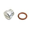 Colony - 9604-2 Cadmium Oil Pump Screen Plug fits '52-'65 FL Model
