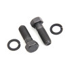 Colony - 9508-4 Handlebar Parkerized Bolt Kit fits '36-'52 WL, '36-'40 EL, '41-'48 FL Models (OEM #4636)