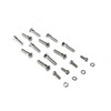 Colony - 9412-19 Chrome Cam Cover Screw Kit fits '37-'48 U, '32-'52 WL, '32-'73 G Models (OEM #2341)