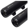S&S - Race Only Grand National Slip-On Mufflers fits '19-'23 Scout Models - Black (Open Box)