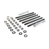 Colony - 8137-34 Chrome Stock Engine Case Bolt Kit fits '65-'69 FL Model