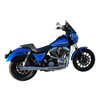 Thunderheader - Chrome Exhaust w/Center Controls fits '87–'00 FXR Models