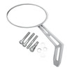 Pro-One - Weekend Warrior Side View Cut-Out Oval Mirror - Chrome