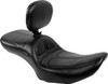 Le Pera - Black Maverick Daddy Long Legs Seat with Backrest fits '24 FLHX/​FLTRX/​FLTRXSTSE, '23-'24 FLHXSE/​FLTRXSE Models (14” W Front, 13” W Rear)