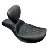Le Pera - GT2 Inlay Outcast Daddy Long Legs Seat fits '24 FLHX/​FLTRX/​FLTRXSTSE, '23-'24 FLHXSE/​FLTRXSE Models
