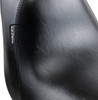 Le Pera - Black Smooth Bare Bones Solo Seat fits '06-'10 FXST, '07-'17 FLSTF/B Models (Except FXSTD/​FXSTSSE)