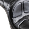 Le Pera - Black Stitched Maverick Daddy Long Legs Seat fits '06-'10 FXST, '07-'17 FLSTF/B Models (Except FXSTD/​FXSTSSE)