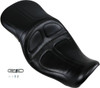 Le Pera - Black Maverick Seat without Backrest fits '06-'17 FXD/​FXDWG/​FLD/​FXDB/​FXDC/​FXDF/​FXDL Models