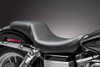 Le Pera - Black Daytona Daddy Long Legs Seat fits '06-'17 FXD/​FXDWG/​FLD/​FXDB/​FXDC/​FXDF/​FXDL Models