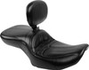 Le Pera - Black Maverick Seat with Backrest fits '24 FLHX/​FLTRX/​FLTRXSTSE, '23-'24 FLHXSE/​FLTRXSE Models