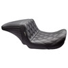 Le Pera - Black Kickflip Up Front Seat fits '06-'17 FXD/​FXDWG/​FLD/​FXDB/​FXDC/​FXDF/​FXDL Models