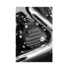 EMD - Ribbed Transmission Cover fits Big Twin '07-Up & '06 & Up Dyna - Black