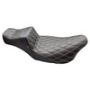 Le Pera - Double Diamond Tailwhip Daddy Long Legs Seat fits '08-'24 Touring Models (Except '23 FLHXSE/​FLTRXSE)