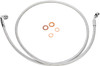 Magnum Shielding - 36138SW - Brake Line - 35/90° - 38" - Sterling Chromite II