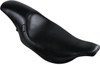 Le Pera - Black Smooth Silhouette Full-Length Seat fits '02-'07 FLHT/​FLTR Models