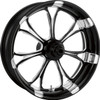 Performance Machine (Pm) - 1204-7106R-PARAJ-BMP - Wheel - Paramount - Front - Dual Disc/with ABS - Platinum Cut™ - 21x3.5 - '08+ FLD