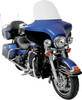 Memphis Shades - MEP8130 - Windshield - 15" - Clear - '96-'13 FLHT