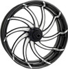 Performance Machine (Pm) - 1204-7106R-SUPAJ-BMP - Wheel - Supra - Front - Dual Disc/with ABS - Platinum Cut™ - 21x3.5 - '08+ FL