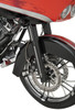 Performance Machine (Pm) - 0208-2056-BM - Fork Leg Kit - Black - Lower - Dual Disc - Contrast Cut - '08-'13