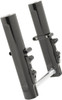 Performance Machine (Pm) - 0208-2096-B - Fork Leg Kit - Black - Lower - Dual Disc - '14-'20 FL