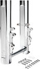 Performance Machine (Pm) - 0208-2173-CH - Fork Legs - Chrome - Lower - Dual Disc