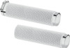 Pingel - 62196 - Billet Grips - Knurled - Chrome