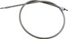 Motion Pro - 66-0131 - Armor Coat Braided Stainless Steel Speedometer Cable for Harley-Davidson - 35"