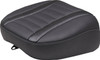 Mustang - 88402GM - Deluxe Touring Passenger Seat - Gun Metal Stitch - Carbon Fiber Inlay - FLH/FLT '23-'24