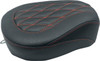 Mustang - 76648AB - Wide Tripper™ Passenger Seat - Black w/ American Beauty Red Stitching