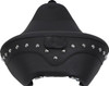 Mustang - 79602 - Wide Solo Seat - With Backrest - Black - Studded W/Concho - FL '08+