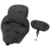 Mustang - Super Touring 2-Up Seat with Driver Backrest fits '08-'21 FLHT/​FLTR/​FLHX/​FLHR Models