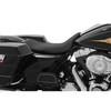 Mustang - Black Runaround Solo Seat fits '08-'21 FLHT/​FLHR/​FLTR/​FLHX Models