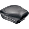 Mustang - 75509 - Wide Rear Seat - Studded - Black - Softail '84-'99