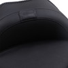 Mustang - Black Smooth Vintage Wide Solo Seat with Backrest fits '11-'13 FXS, '12-'17 FLS Models