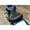 Mustang - Black Trapezoid Stitch Max Profile Solo Seat without Driver Backrest fits '18-'21 FXFB/​FXFBS Models