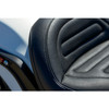 Mustang - Black Trapezoid Stitch Max Profile Solo Seat without Driver Backrest fits '18-'21 FXFB/​FXFBS Models