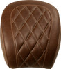 Mustang - 83006 - Passenger Seat - Diamond - Brown - FLHC/S