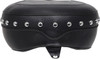 Mustang - 79377 - Wide Rear Seat - Studded - Black - XL '04-'21