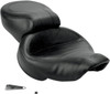 Mustang - 75111 - Vintage Style Seat - Wide - Smooth - Black - Dyna