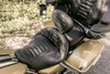 Mustang - Tuck and Roll Removable Driver Backrest fits '24-'25 FLHRXS, '24 FLHTK/​FLTRK, '08-'23 FLHT/​FLHX/​FLTR/​FLHR (Except '23 FLHXSE/​FLTRXSE), '09-'25 FLHTCUTG, '10-'11 FLHXXX Models