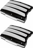 Performance Machine (Pm) - 0177-2021-BM - Rocker Box Cover - Scalloped - Contrast Cut - Twin Cam