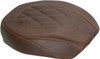 Mustang - 76709 - Wide Tripper Rear Seat - Diamond - Brown - Dyna