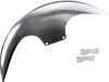 Paul Yaffe Bagger Nation - PYO:CAFE-21-14L-C - Cafe Front Fender - 21" - Chrome Adaptors