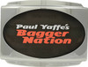 Paul Yaffe Bagger Nation - PYO:USLP3-C-23L - License Plate Frame - Chrome