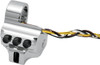 Performance Machine (Pm) - 0062-2041-CH - Control Switch Housing - Left Side - Hydraulic Clutch - Four Button - Chrome