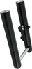 Arlen Ness - 40-511 - Fork Legs - Black Anodized - Hot Legs - Custom Single Disc - Smooth
